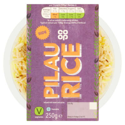 Co-op Takeaway Pilau Rice 250g