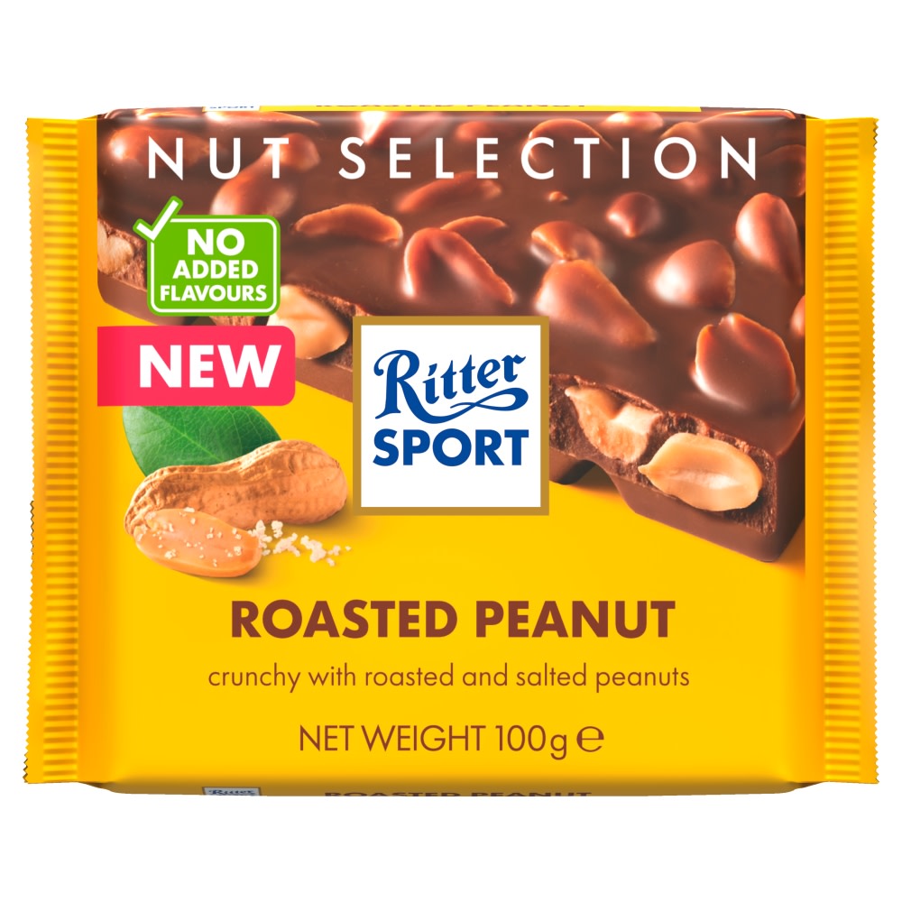 Ritter Sport Rum Raisins Hazelnuts 100G