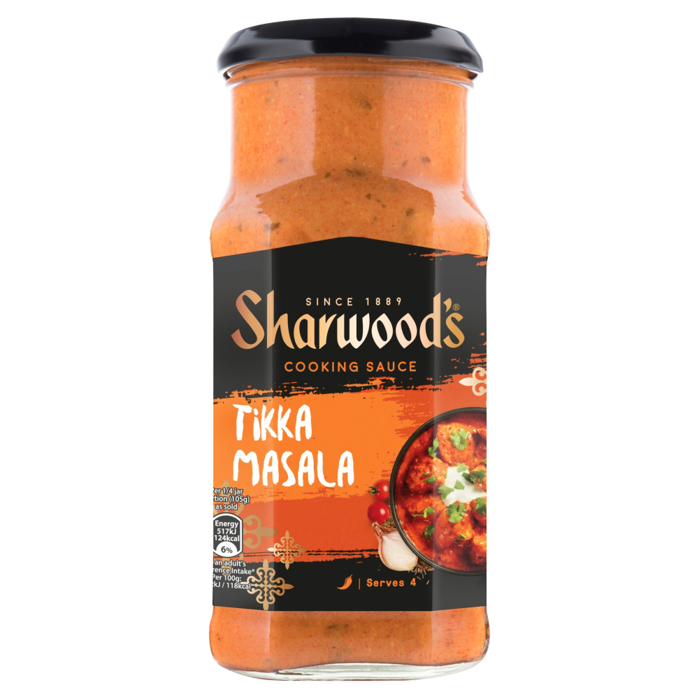 Sharwoods Tikka Masala Cooking Sauce 420g Co Op 0179