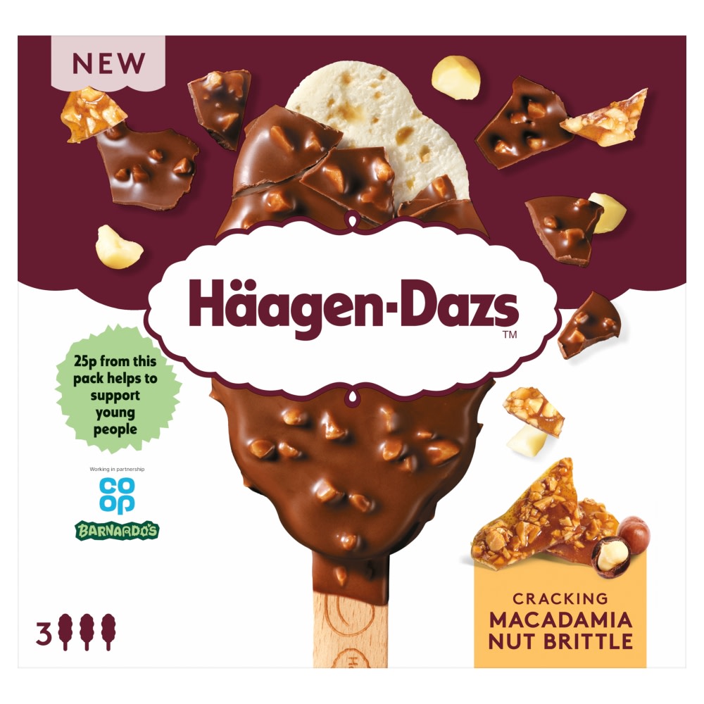 Haagen-Dazs 349g Chocolate Brownie Ice Cream
