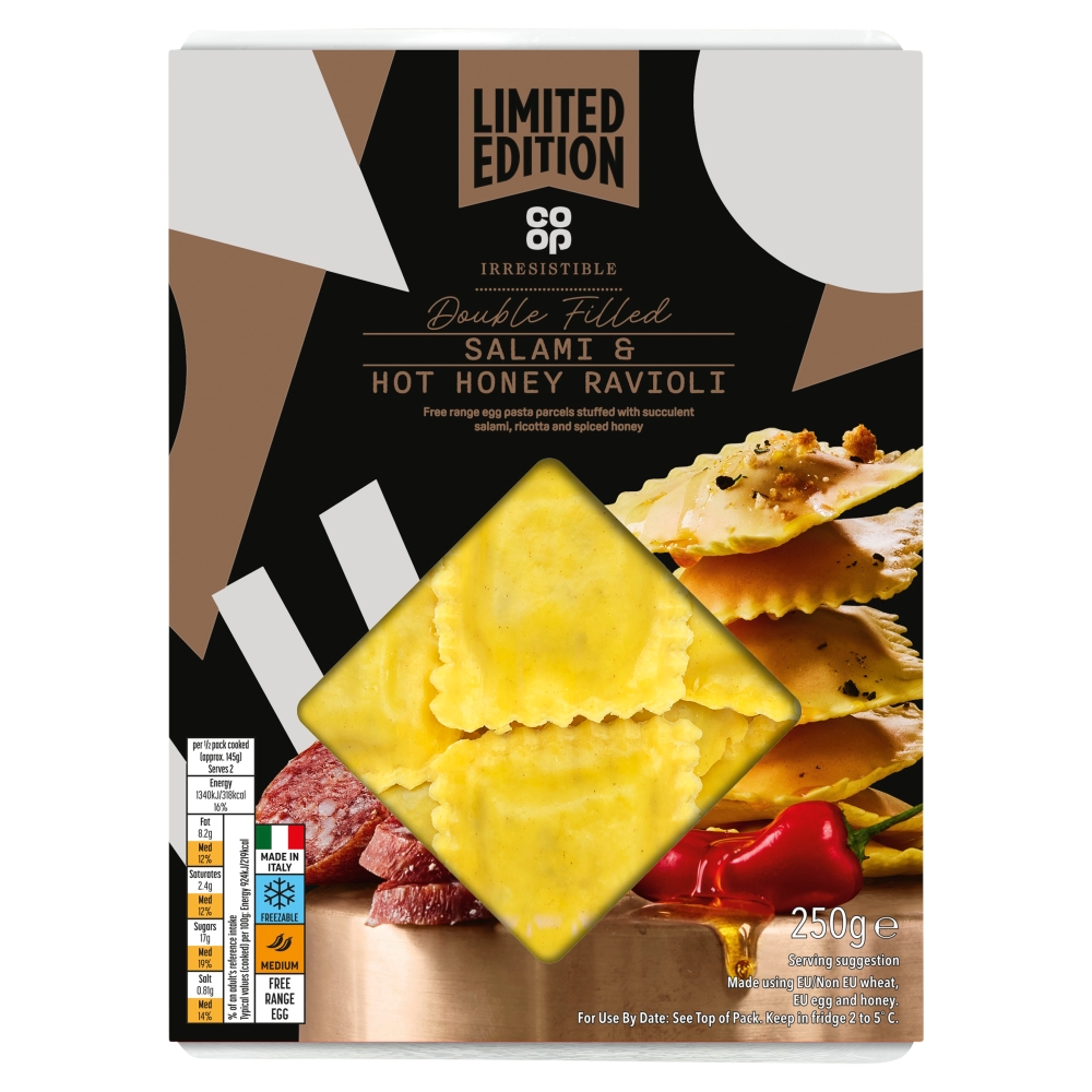 *NEW* Co-op Irresistible Salami & Hot Honey Ravioli