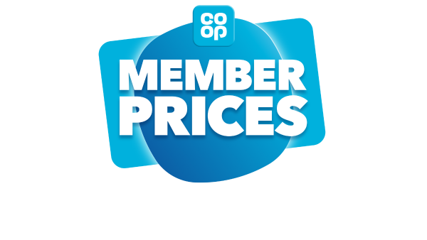 Co-op Member Prices logo.