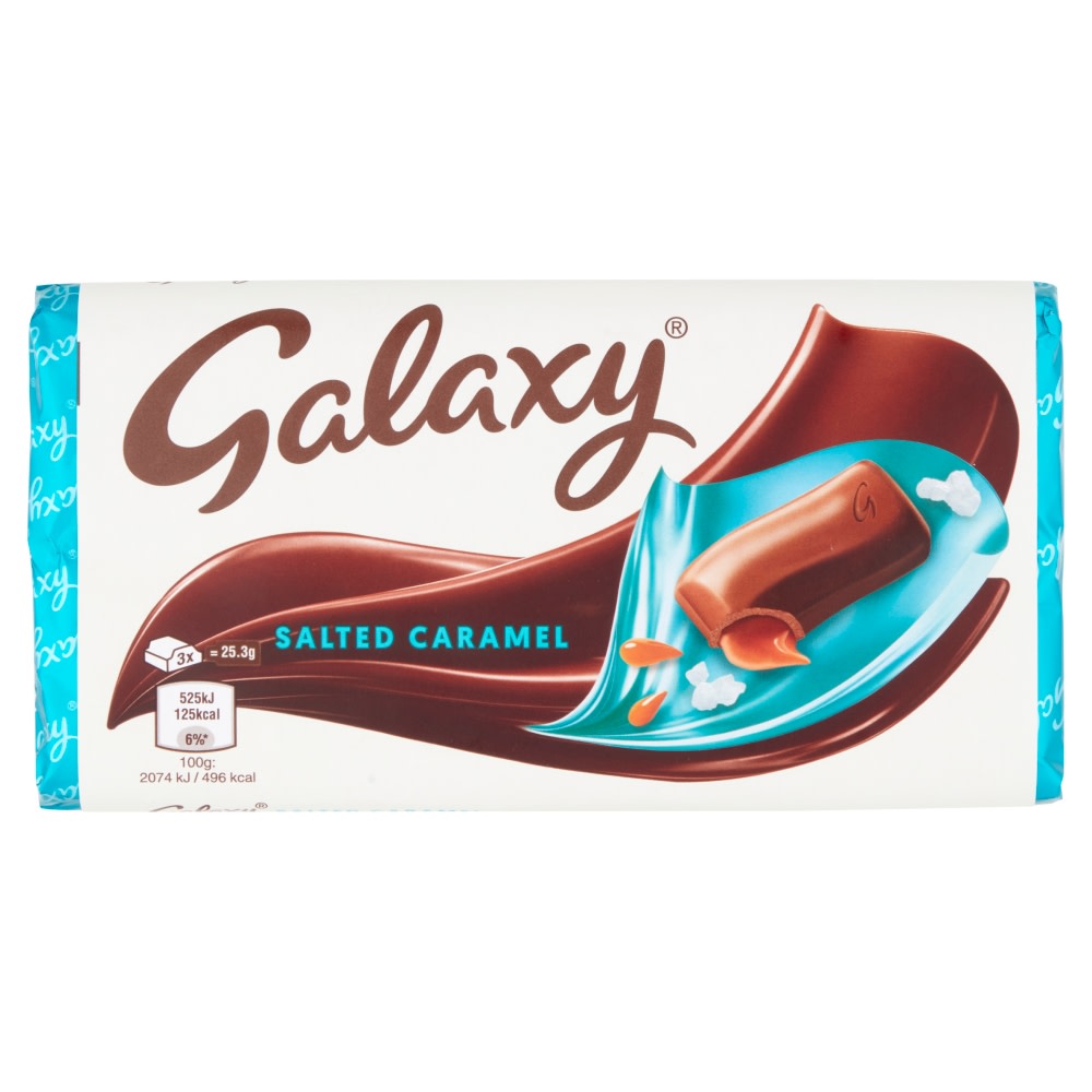Salted Caramel Milk Chocolate Bar 135g