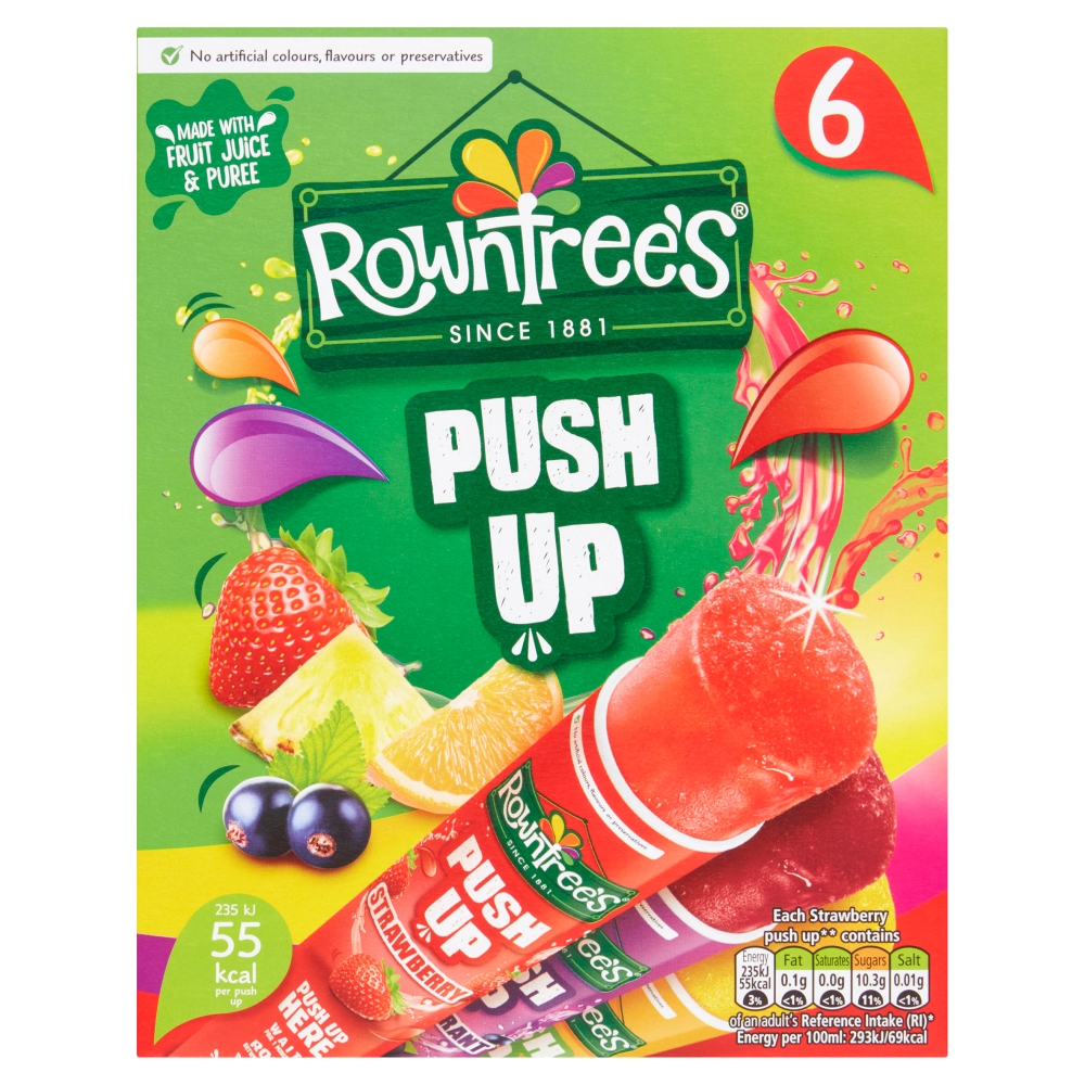 Rowntree's Push Up 6x80ml
