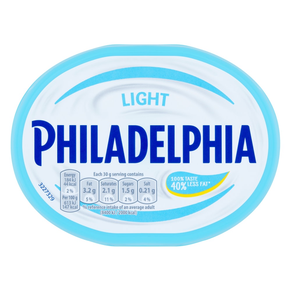 Philadelphia Light Low Fat Soft Cream Cheese