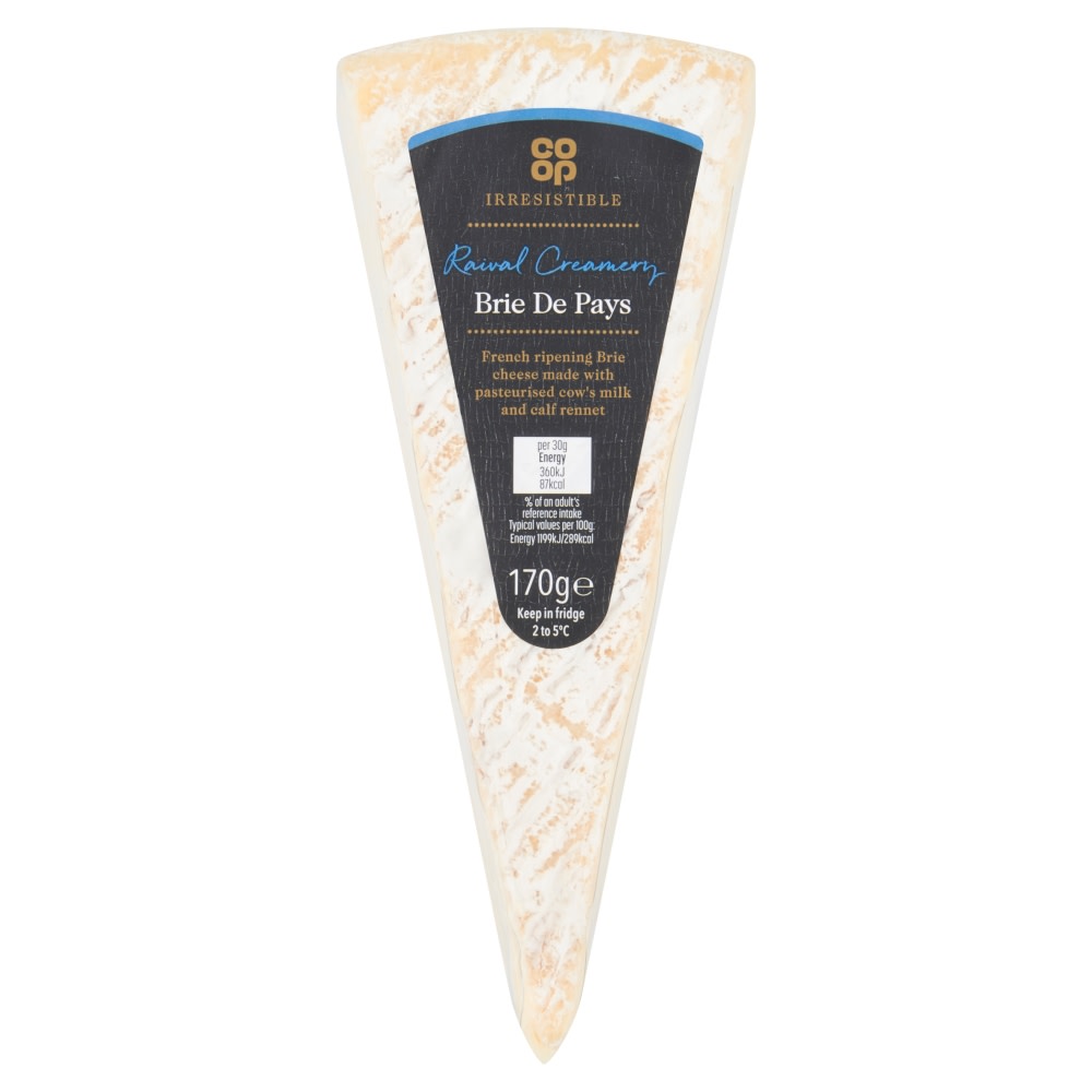Co-op Irresistible Brie De Pays 170g
