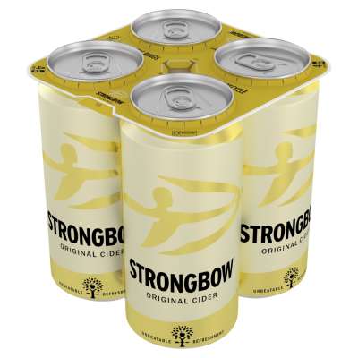 Strongbow Original Cider Cans 4x440ml