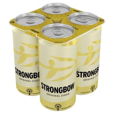 Strongbow Box Strongbow Original Cider Cans 4x440ml - Co-op