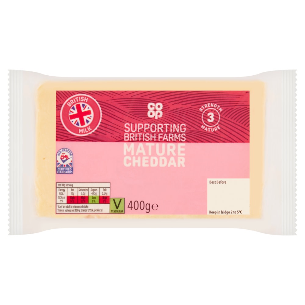British Mature Cheddar 400g