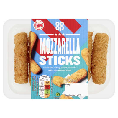 Co-op Mozzarella Sticks 120g