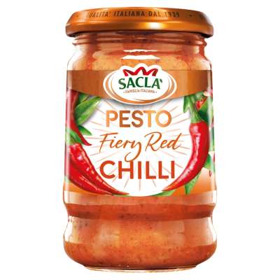 Sacla Fiery Chilli Pesto 190g 