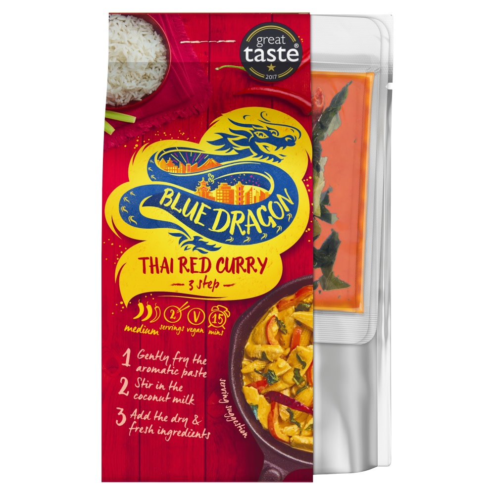 Blue Dragon 3 Step Red Curry 253g