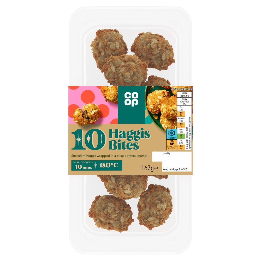 Co-op Haggis Bites 