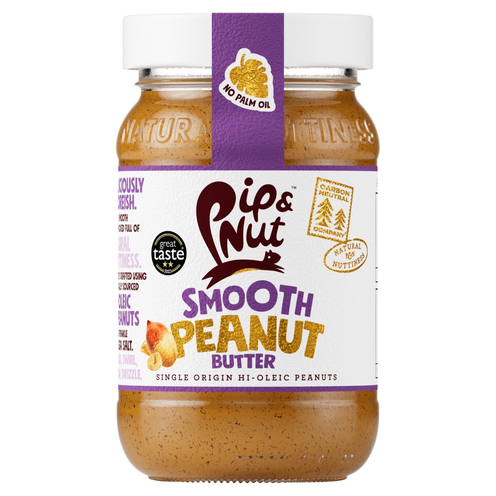 Pip & Nut Smooth Sweet Salty Peanut Butter 300g