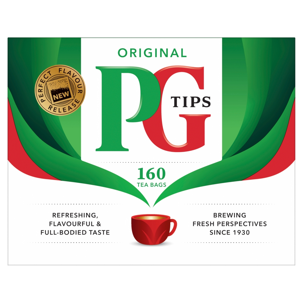 PG Tips black tea 160 pcs 464 g 
