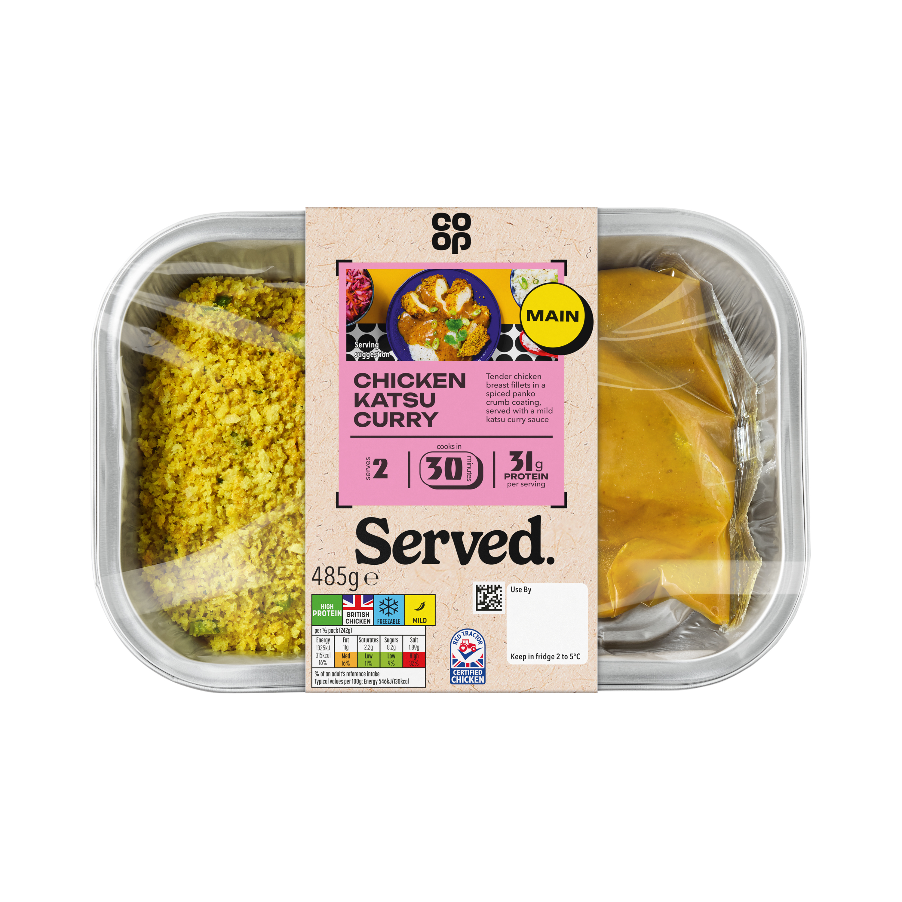 Co-op Chicken Katsu Curry 485g