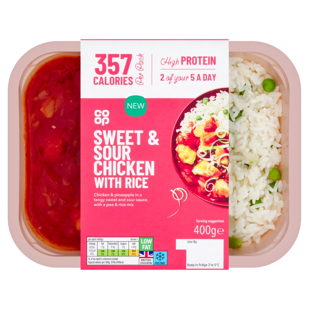 Co-op Crispy Sweet & Sour Chicken 400g