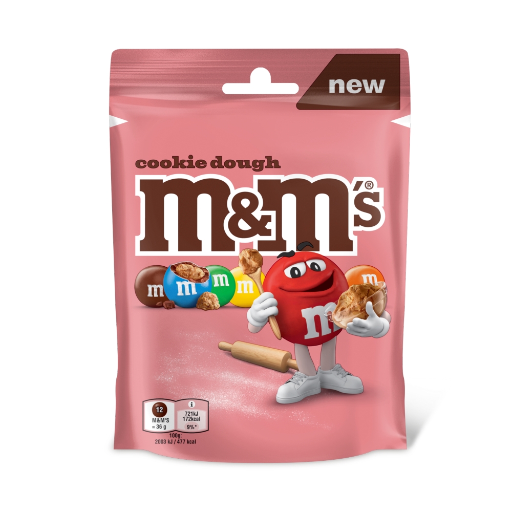 M&M's Cookie Dough Pouch 102g