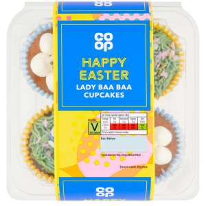 Co-op Easter Cupcakes 4pk