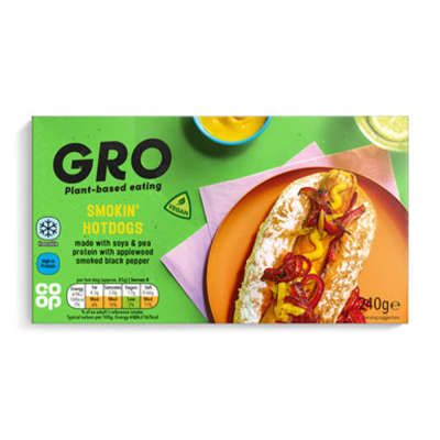 GRO Smokin' Hot Dogs 240g
