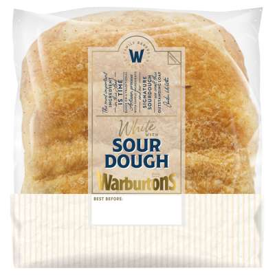 Warburtons White with Sourdough 540g