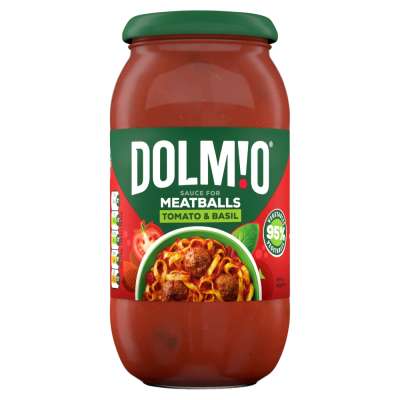 Dolmio Tomato & Basil Sauce for Meatballs 500g