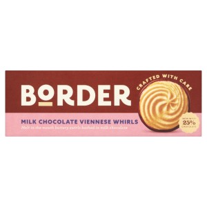 Border Biscuits Milk Chocolate Viennese  - Co-op