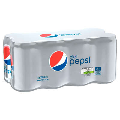 Pepsi Diet 8x330ml