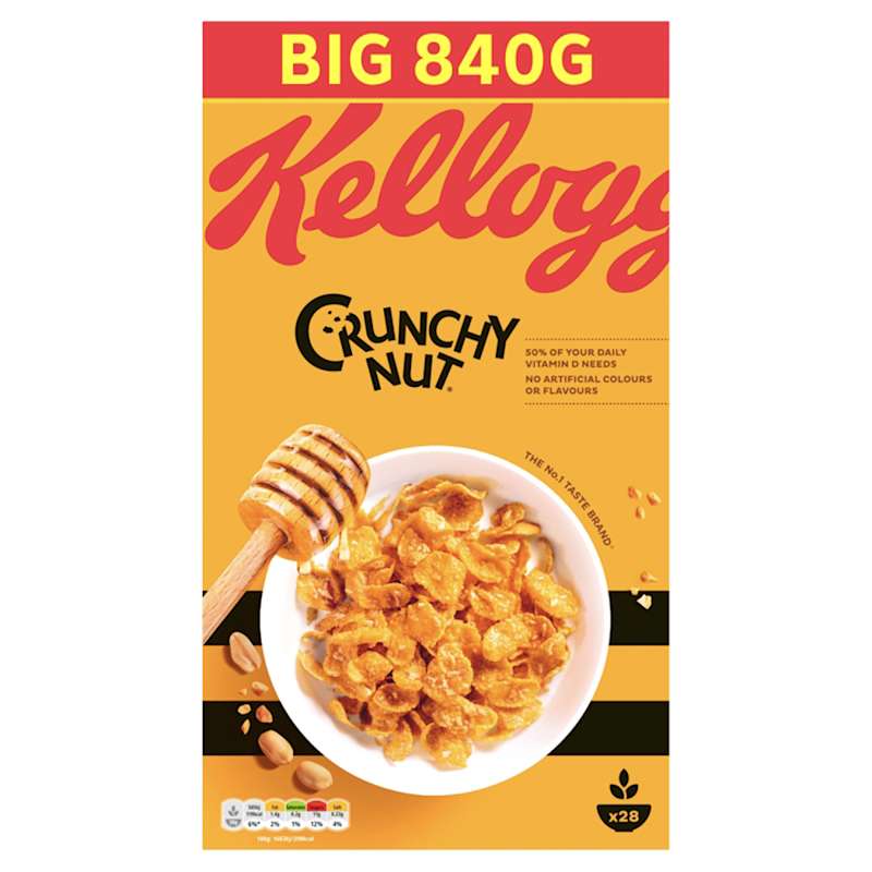 Kellogg s Crunchy Nut Cornflakes 840g Co op kellogg-s-crunchy-nut-cornflakes-840g-co-op