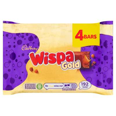 Cadbury Wispa Gold 4 Pack 153.2g
