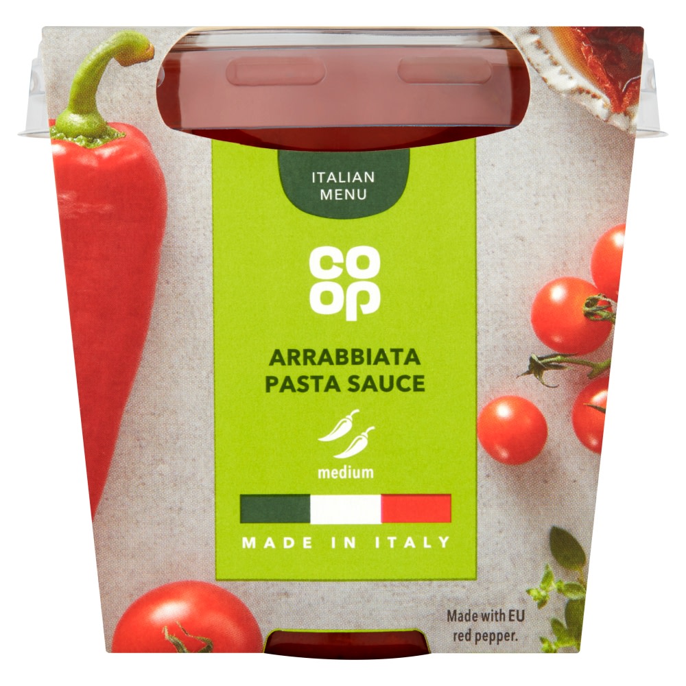 Co-op Fresh Tomato & Basil Pasta Sauce 300g