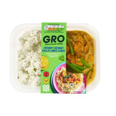 GRO Creamy Coconut Cauliflower Curry 370g