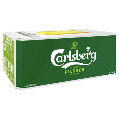 Carlsberg Cans 18x440ml - Co-op