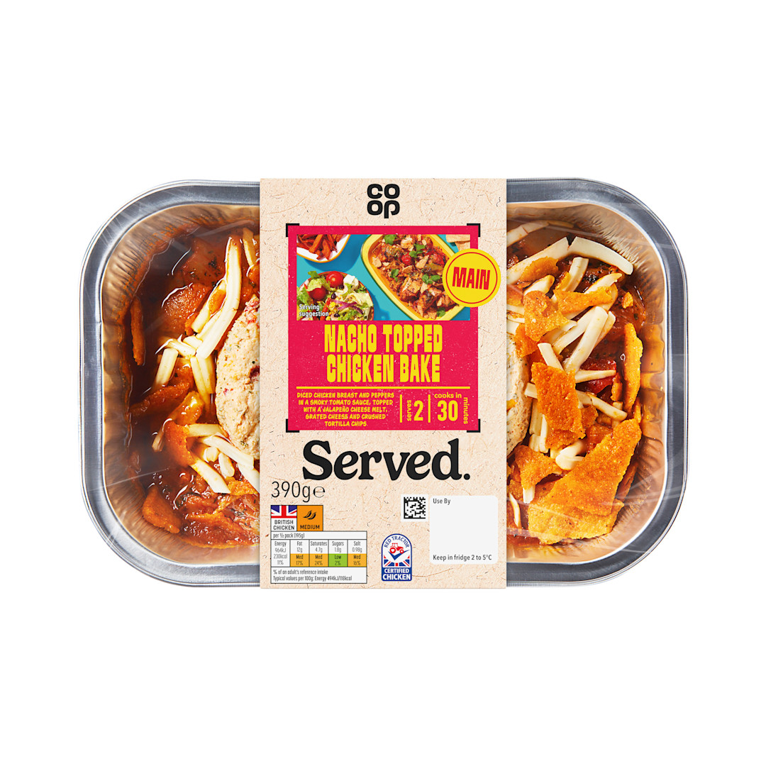 Co-op Nacho Topped Chicken Bake 390g