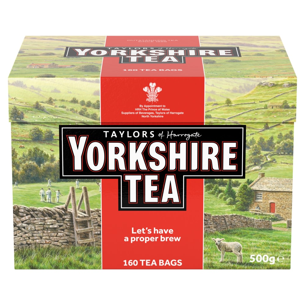 Taylors Yorkshire 160 Tea Bags 500g