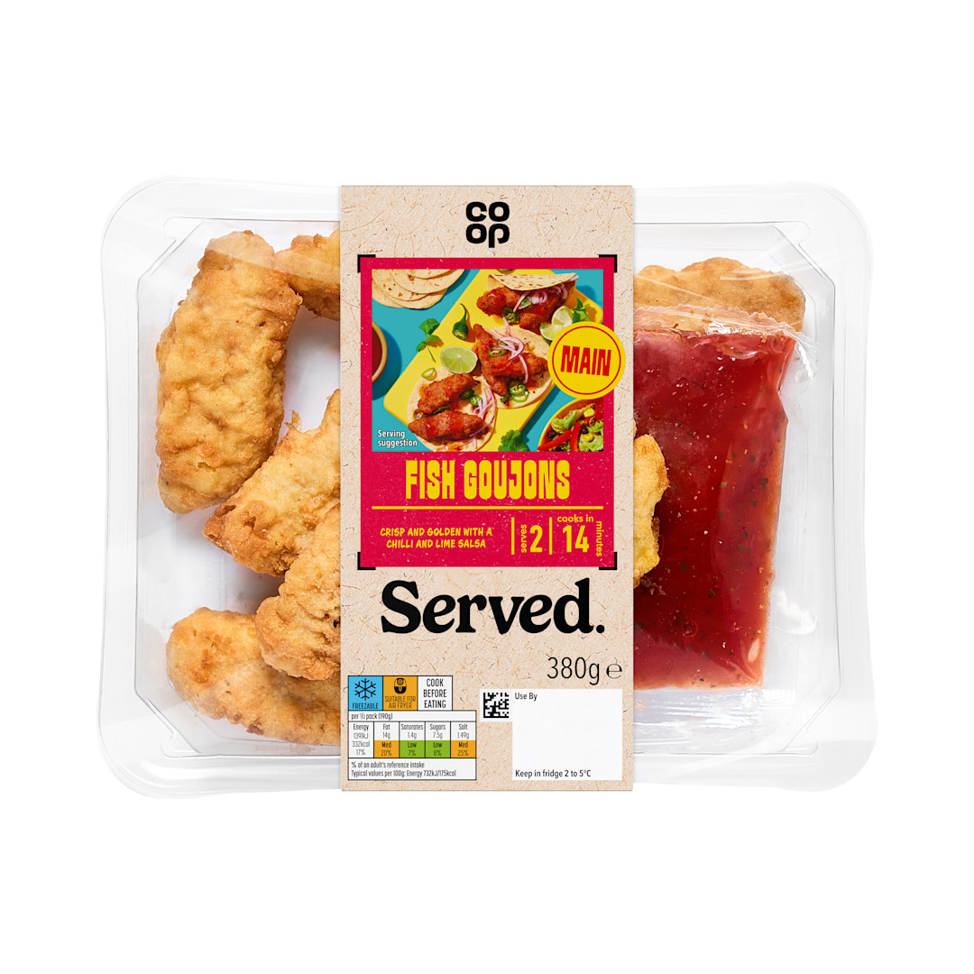 Co-op Served Mexican Fish Goujons 380g