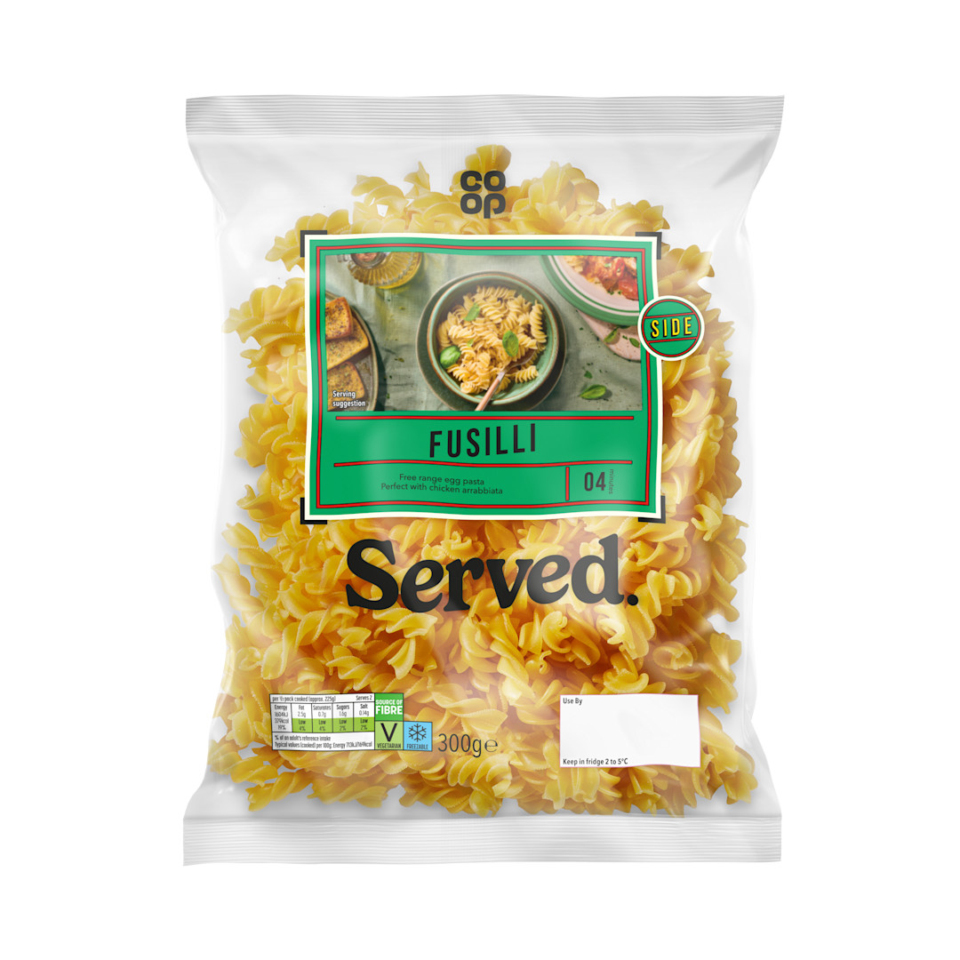 Co-op Fresh Fusilli 300g