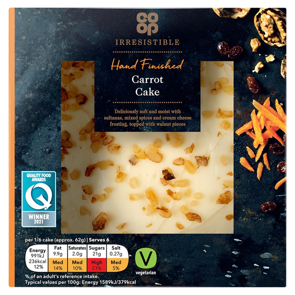 Co-op Irresistible Carrot Cake