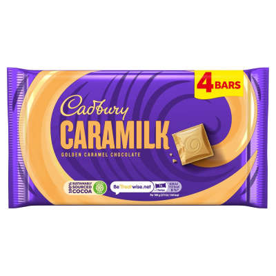 Cadbury Caramilk 4 Pack 112g