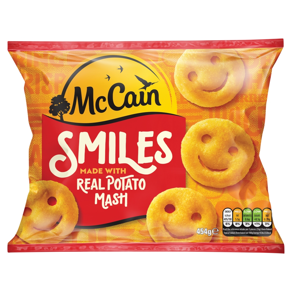 Mccain Smiles 454g