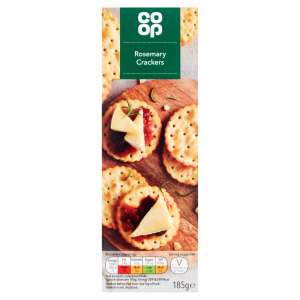 Co-op Rosemary Crackers 185g