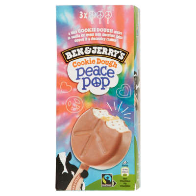 Ben & Jerry's Peace Pop 3x80ml