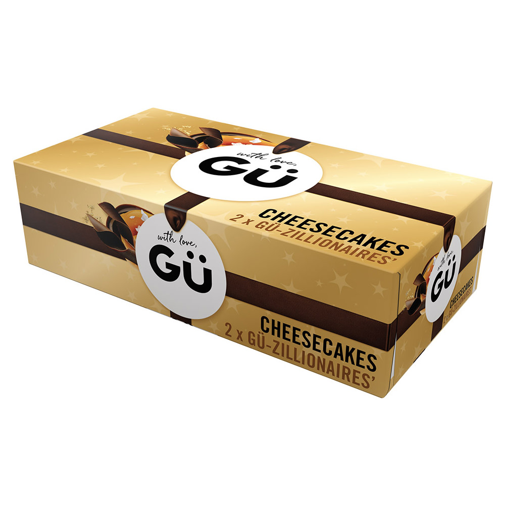 Gu Gu Zillionaires Cheesecakes 2x91g Co Op