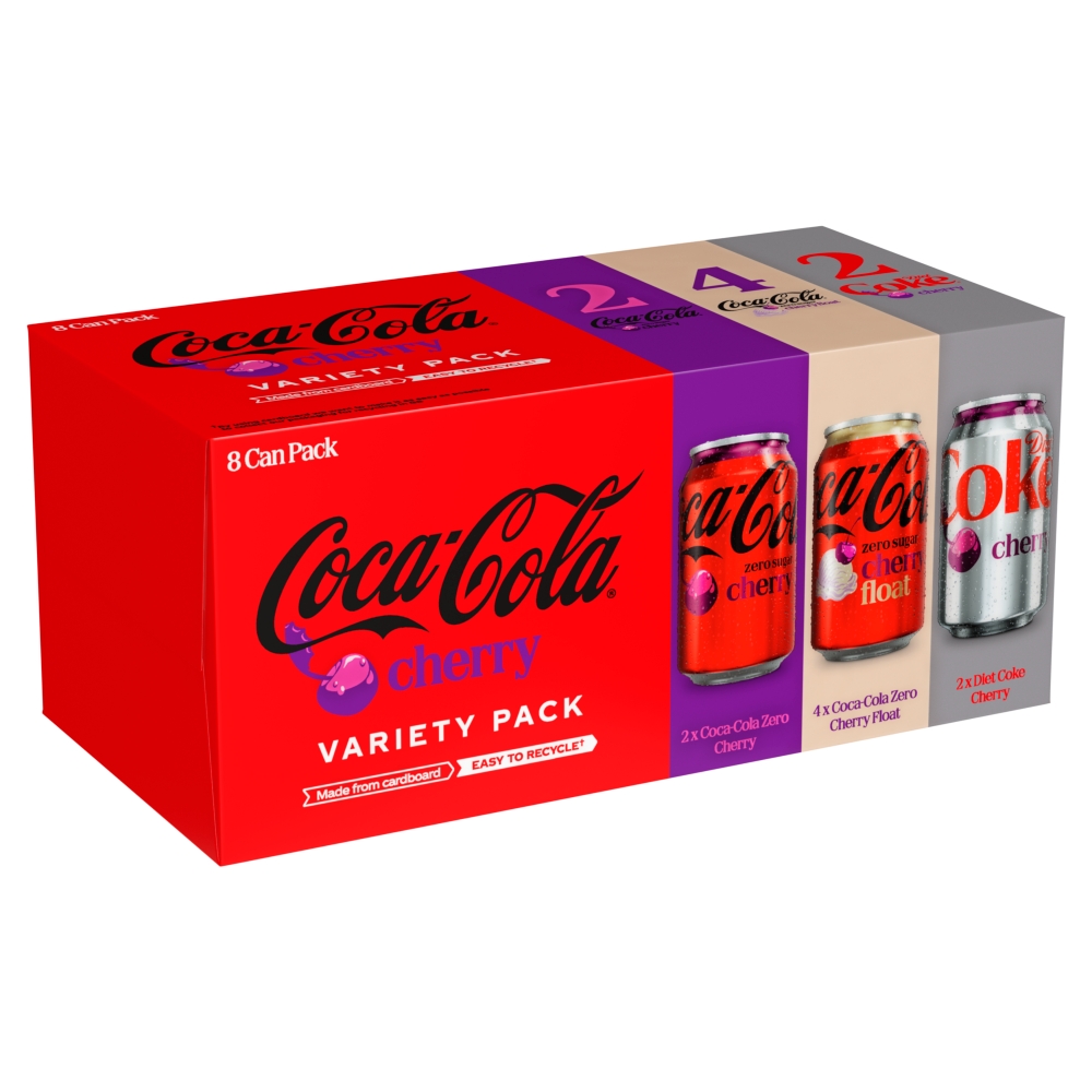  Coca Cola Zero Cherry Variety Pack 