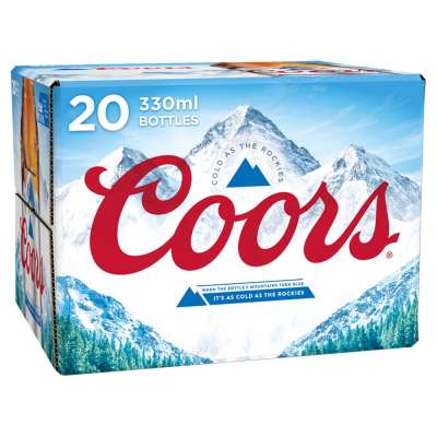 Coors Bottles 20x330ml
