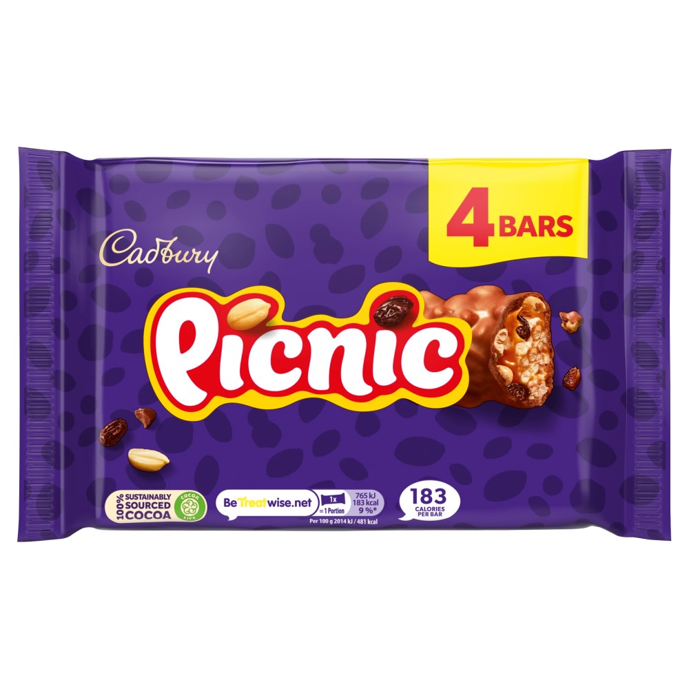 Cadbury Picnic 4pk