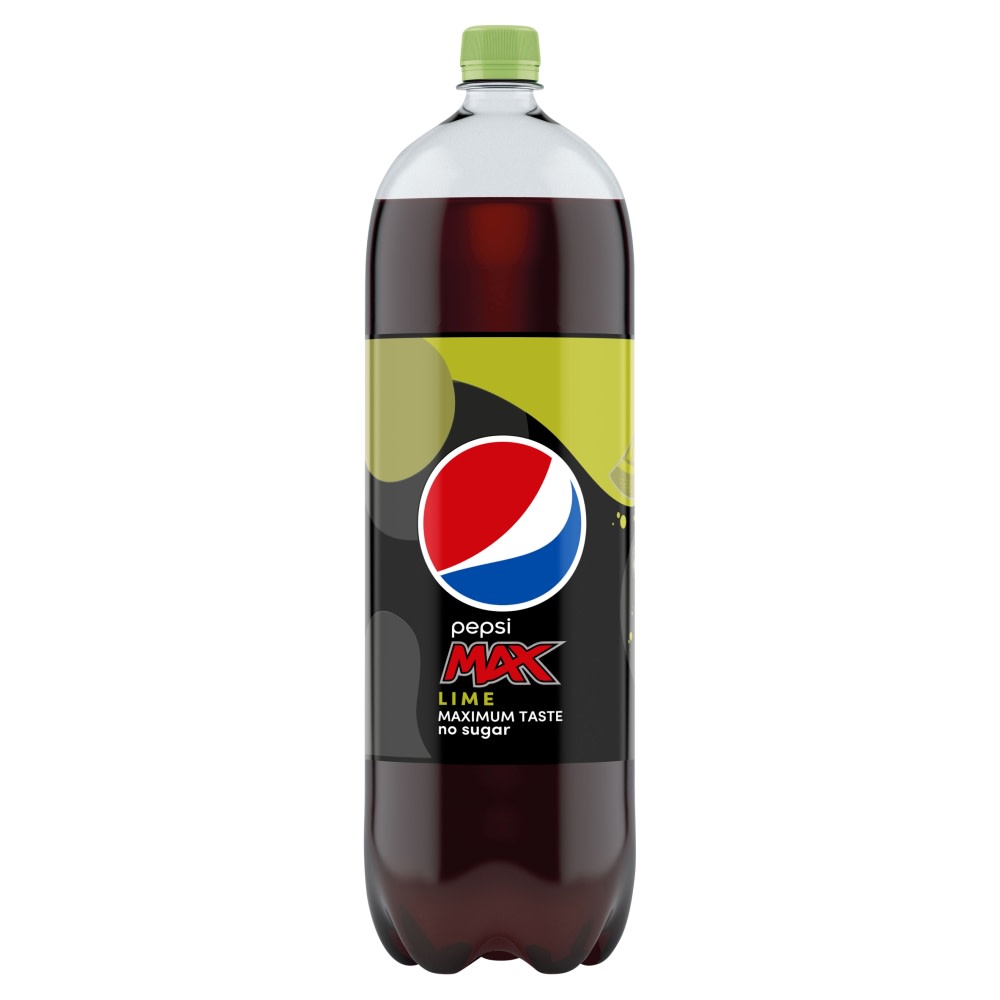 Pepsi Max Lime No Sugar Cola Cans 8x330ml