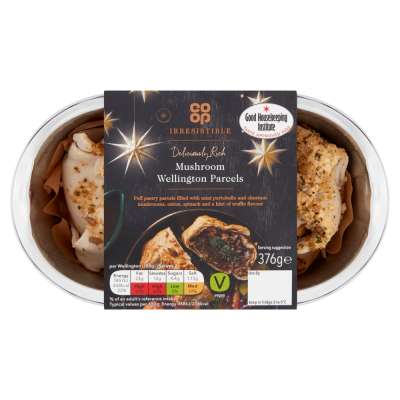 Co-op Irresistible Mushroom Wellington Parcels 376g