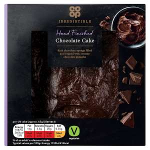 Co-op Irresistible Chocolate Cake