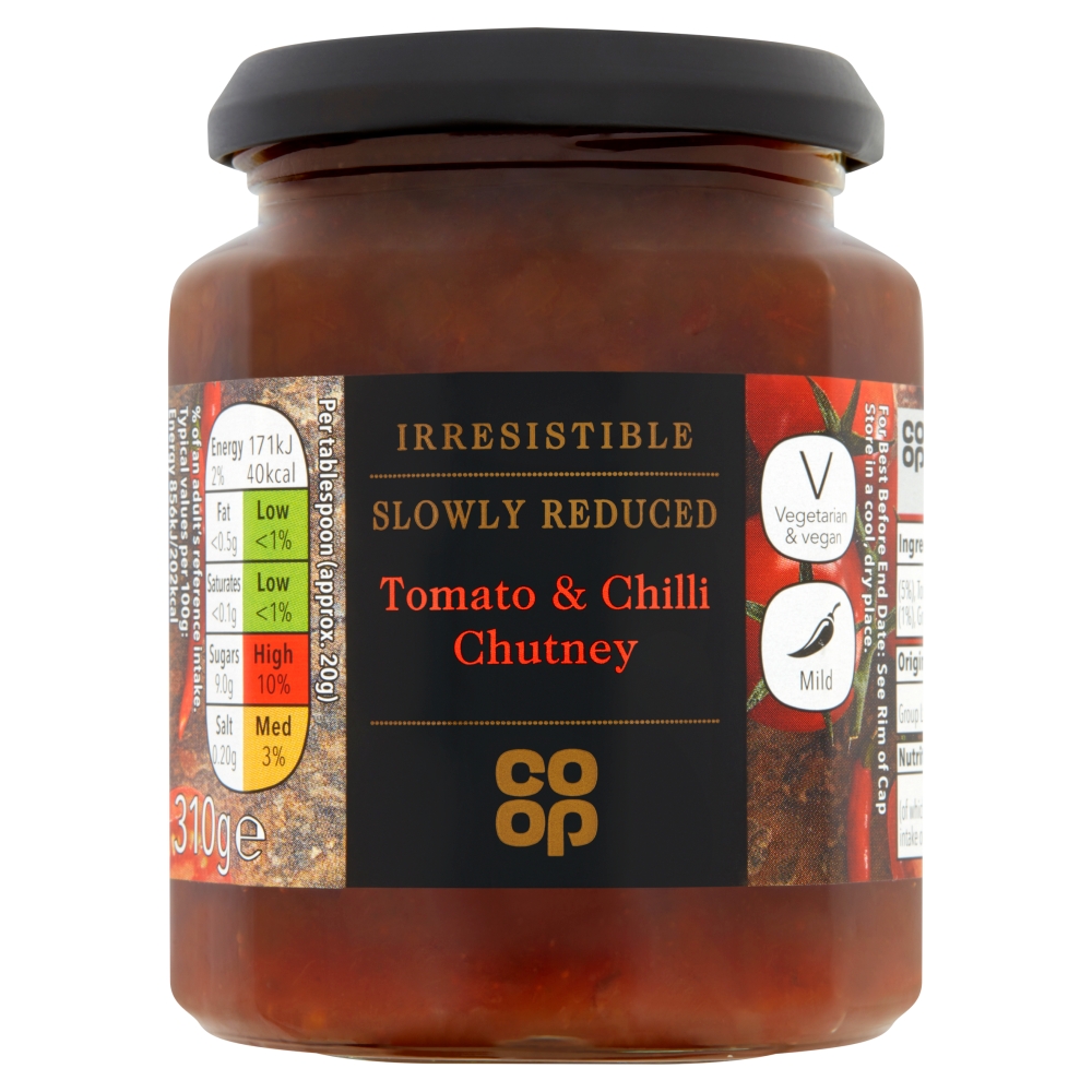 Co-op Irresistible San Marzano & Chilli Chutney 310g